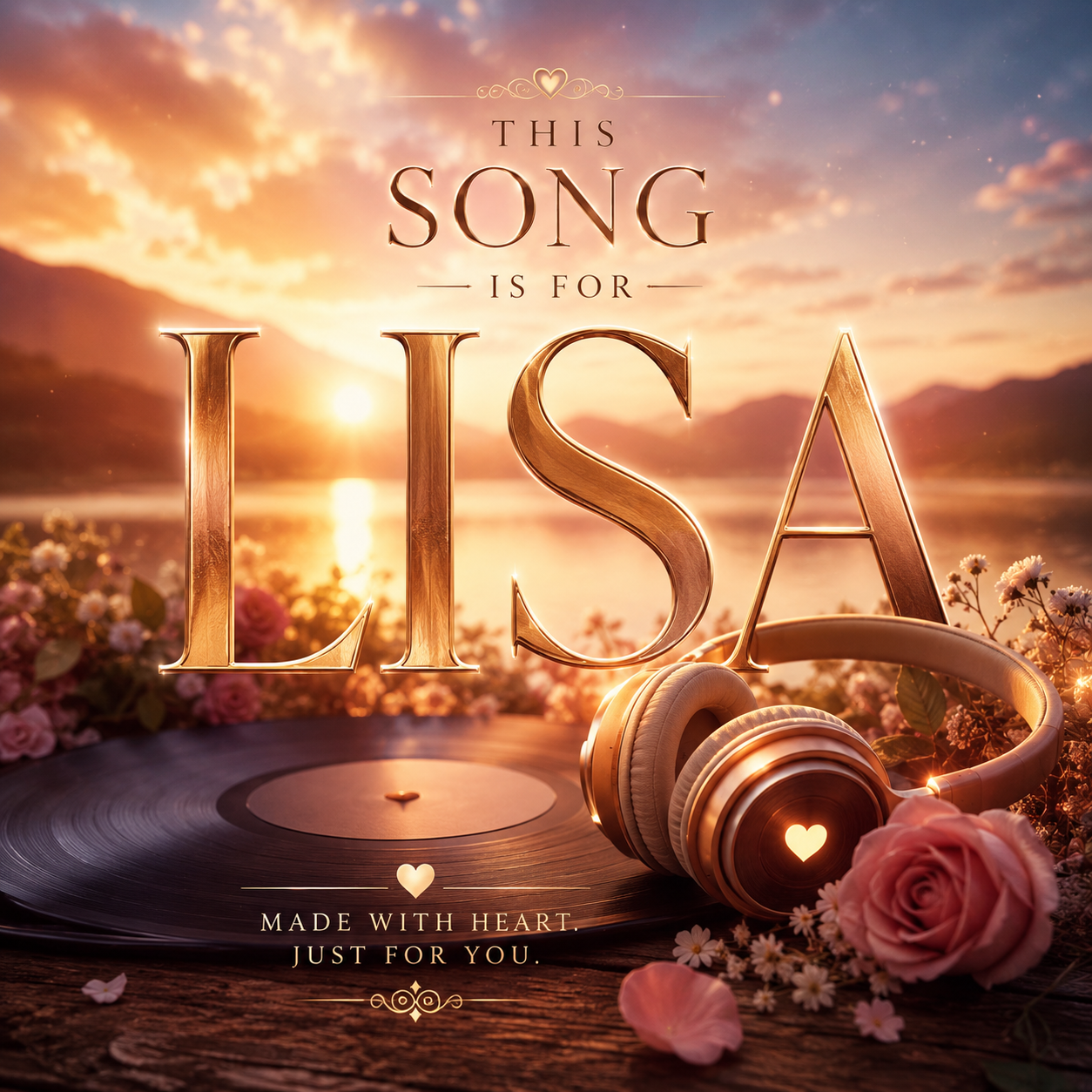 Personalized Song Cover Art
